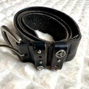 Black Fossil Belt Size M/L